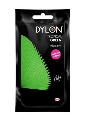 Dylon hidegvízes ruhafesték Kapható üzletünkben személyesen - TROPICAL GREEN (DYLON) Sz: 3